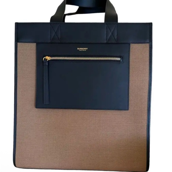 Burberry Black and Brown  Tote - Picture 1 of 6